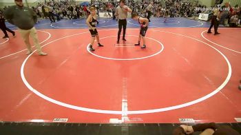 100 lbs Semifinal - Remington Perry, Springdale Youth Wrestling Club vs Luke Madsen, B.A.W.C