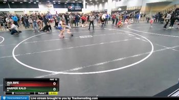 79-85 lbs Cons. Round 1 - Harper Kalo, MI vs Ava Rife, MO