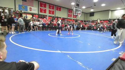 138 lbs Consi Of 8 #2 - Sam Harding, Woodland Girls vs Lauren Porter, Mannford