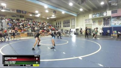 138 lbs Champ. Round 2 - Max Nunez, Corona Del Mar vs Ayden Pham, Troy