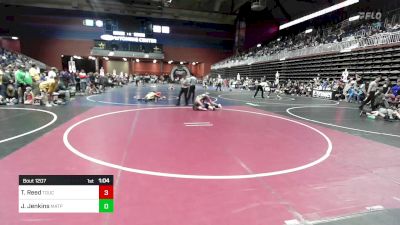 116 lbs Quarterfinal - Tru Reed, Touch Of Gold vs Jack Jenkins, Matpac Wrestling ND