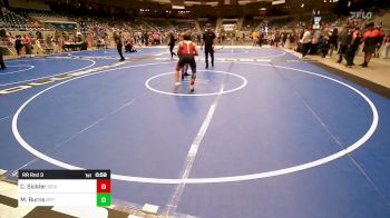 155 lbs Rr Rnd 3 - Caleb Sickler, Sickler vs Michael Burns, Tulsa Blue T Panthers