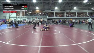 141 lbs Champ. Round 2 - Gaige Owens, Eureka vs Elliot Cooney, Cornell College