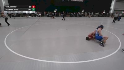 106 lbs Cons. Rd Of 16 - Gabriel Ryzyi, Michigan vs Nolan Culp, HSE Wrestling Club