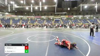 98 lbs Semifinal - Payson Attebury, Team Grand Valley Elite vs Aiden Sumner, Mile High WC