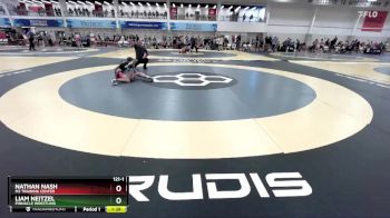 121-1 lbs Quarterfinal - Nathan Nash, M2 Training Center vs Liam Neitzel, PINnacle Wrestling