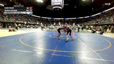 157 lbs Consy 5 - Cade Feger, Line Mountain vs Mason Hopkins, Whitehall