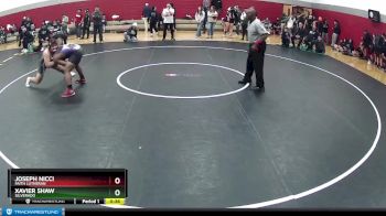 215 lbs Cons. Round 4 - Joseph Nicci, Faith Lutheran vs Xavier Shaw, Silverado