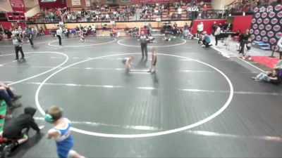 43 lbs Champ. Rd Of 16 - Kent Kloepfer, 208 Spartan WC vs Deagan Broncheau, Lewiston Wrestling Club
