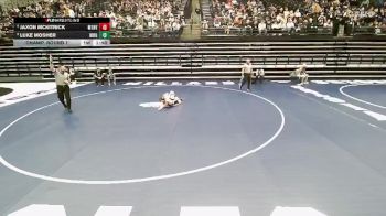 4A 113 lbs Champ. Round 1 - Luke Mosher, Ridgeline vs Jaxon Mckitrick, Mountain View
