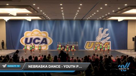 Nebraska Dance - Youth Pom Red [2023 Youth - Pom - Small 1/7/23] 2023 UDA Chicagoland Dance Challenge