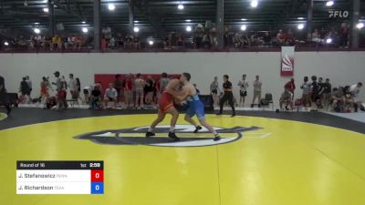 82 kg Round Of 16 - Jacob Stefanowicz, Pennsylvania RTC vs John Richardson, Texas