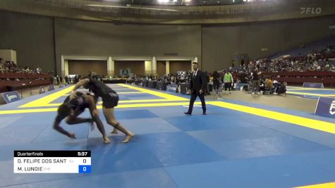 DIOGO FELIPE DOS SANTOS vs MICHAEL LUNDIE 2024 Pan IBJJF Jiu-Jitsu No-Gi Championship