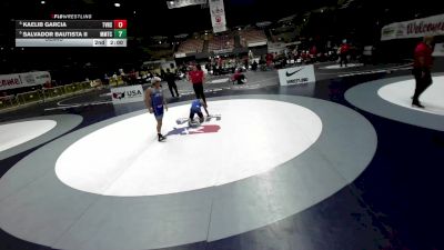 120 lbs Quarters - Mason Gonzalez, East Bakersfield High School Wrestling vs Jesse Velasco