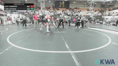 126 lbs Rr Rnd 1 - Clay VanBrunt, Red Ryder Wrestling Club vs Lane Jackson, Darko Valley Wolf Pack