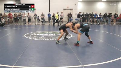 144 lbs Consi Of 64 #2 - James Campos, NC vs Ethan De La Cruz, NJ