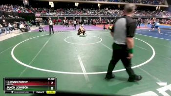 5A 190 lbs Quarterfinal - Hudson Zufelt, Melissa vs Jaxon Johnson, Amarillo Tascosa