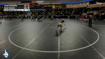 132 lbs Cons. Round 1 - Brady Brasch, Don Bosco vs Caleb Alhussaini, Ankeny