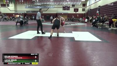 JV-44 lbs Quarterfinal - Dylan Schaul, West Delaware, Manchester vs Lucas Sidles, Independence