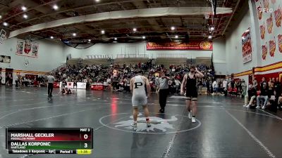 150 lbs Quarterfinal - Marshall Geckler, Massillon Perry vs Dallas Korponic, Hartland