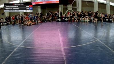 115 lbs Quarters - Tarren Sarver, Wyoming vs Bentley Maddox, Idaho