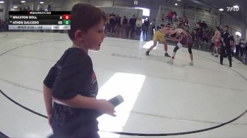 148 lbs Cons. Round 2 - Athen Salcedo, Nebraska vs Braxton Soll, Arlington Eagles