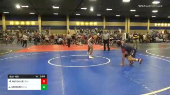 Match - Max Ashbrook, Tesoro High School vs Justin Ceballos, Cvbjj