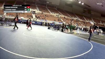 165-D2 Champ. Round 1 - Gavin Briggs, Lake Havasu High School vs Kye Montgomery, Sunrise Mountain