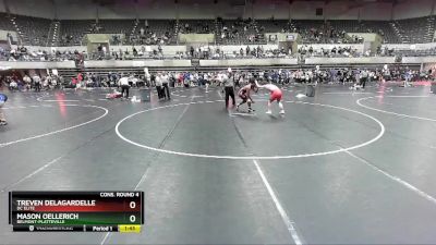 145 lbs Cons. Round 4 - Mason Oellerich, Belmont-Platteville vs Treven Delagardelle, DC Elite