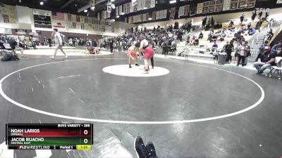 285 lbs Quarterfinal - Noah Larios, Imperial vs Jacob Ruacho, Central East