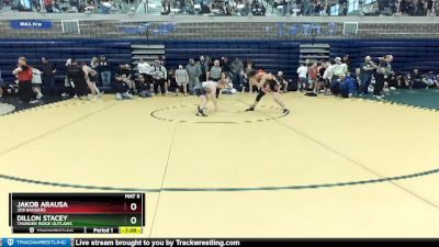 120 lbs Quarterfinal - Dillon Stacey, Thunder Ridge Outlaws vs Jakob Arausa, 208 Badgers