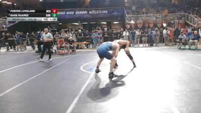 215 2A Quarterfinal - Porter Loveland, Middleburg vs Sage Suarez, Somerset