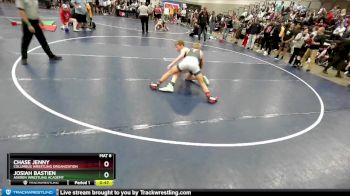 140 lbs Cons. Round 2 - Chase Jenny, Columbus Wrestling Organization vs Josiah Bastien, Askren Wrestling Academy