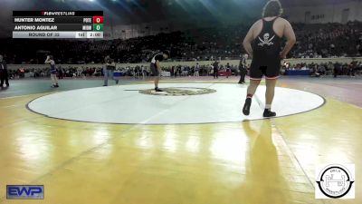 Round Of 32 - Hunter Montez, Poteau vs Antonio Aguilar, Midwest City Bombers