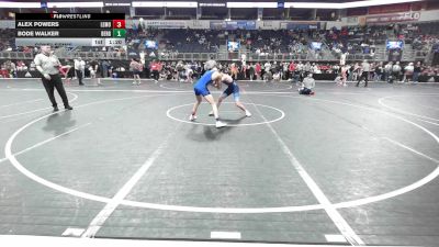 106 lbs Consolation - Alex Powers, Lemont vs Bode Walker, Berge Elite