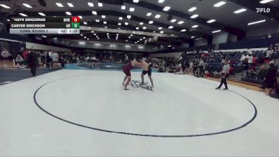 285 lbs Cons. Round 3 - Hayk Grigorian, Muhlenberg vs Carter Erickson, Averett