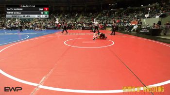 68 lbs Round Of 16 - Faith Hashmi, Savage House Wrestling Club vs Piper Ayala, Team Nazar