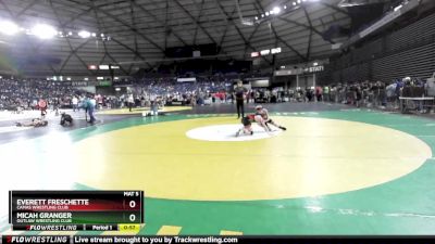 96 lbs Cons. Round 2 - Micah Granger, Outlaw Wrestling Club vs Everett Freschette, Camas Wrestling Club