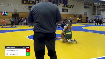 116 lbs Quarterfinal - Drake VomBaur, Severance (CO) vs Carlos Melgoza, Kingsburg