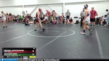 140 lbs Round 7 (8 Team) - Michael Groszkowski, Rebellion vs Brayden Kindt, U2 Upstate Uprising Red