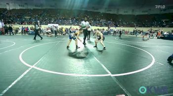 110 lbs Round Of 16 - Weston Chenowith, Perry Wrestling Academy vs Elijah Whitebird, Newkirk Takedown