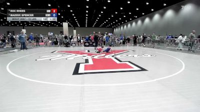 78 lbs Semis - Roc Rhees, Greater Heights Wrestling vs Maddix Spencer, Keystone Kids Wrestling Club