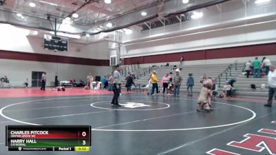 67-75 lbs Round 5 - Harry Hall, Cathedral vs Charles Pitcock, Center Grove WC