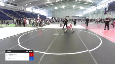 109 kg Final - Bailey Hoard, Monache vs Leylah Ruiz, Reign WC