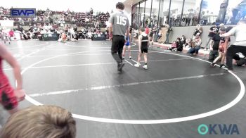 49 lbs Semifinal - Brecken Parr, Newkirk Takedown Club vs Rawley Wolf, Wolfpak Wrestling