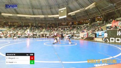 100 lbs Round Of 16 - Zion Mogard, CIWC-Team Intensity vs Douglas Hazel, Henlopen Hammer