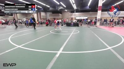 120 lbs Consi Of 8 #1 - Sebasthian Hernandez, Best Trained Wrestling vs Pierce Ritchey, Tom Eagle Wrestling Academy