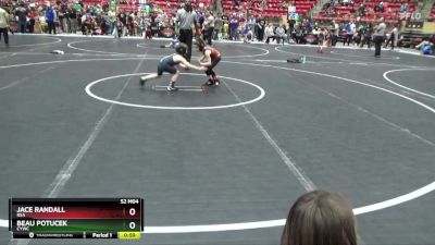 52 lbs Cons. Round 1 - Beau Potucek, CYWC vs Jace Randall, RSA