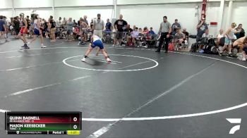 84 lbs Round 7 (8 Team) - Quinn Bagnell, PA Alliance Red vs Mason Keesecker, TDWC