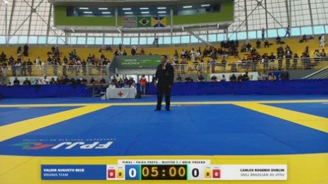 CARLOS ROGERIO DURLIN vs VALDIR AUGUSTO BECK 2026 FPJJ Circuito Paulista GI Etapa 3